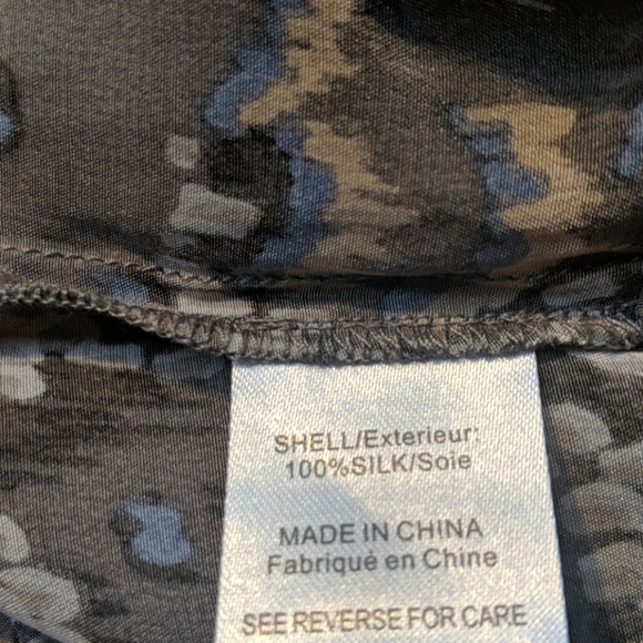 Anthropologie Heartloom 100% Silk Cold Shoulder Top Size XS - Picture 12 of 13